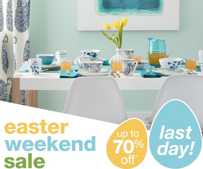 easter weekend sale