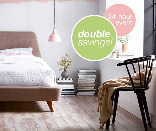 24-hour event - double savings!