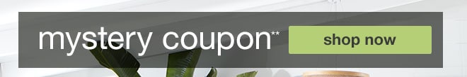 mystery coupon** - shop now