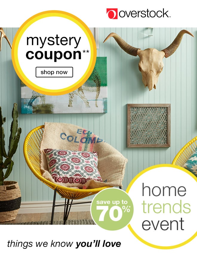 mystery coupon**