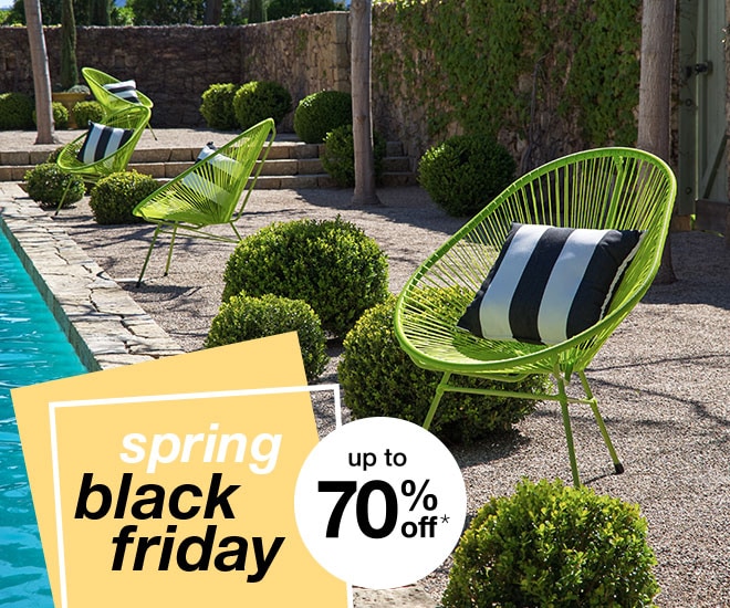 spring black friday - up to 70% off* 