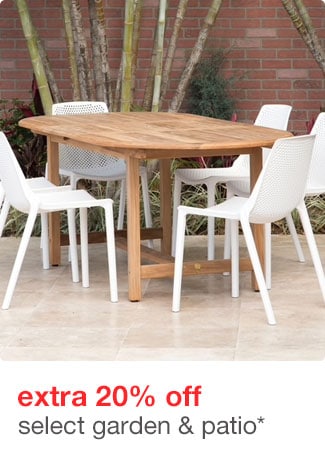 extra 20% off select home decor*