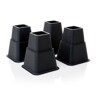 Bed risers Black bed risers