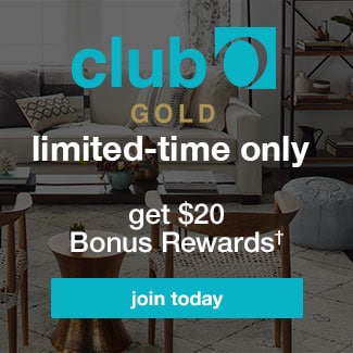 Club O Gold - limited time only - get $20 Bonus Rewards - join today