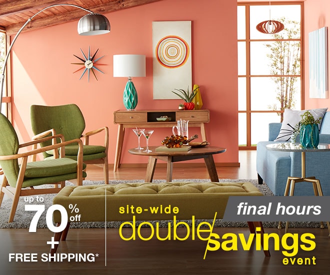 Double Savings Sale - Last Day!