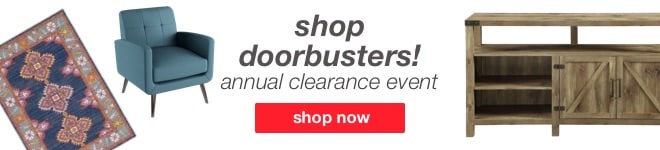 shop doorbusters! - annual clearance event - shop now