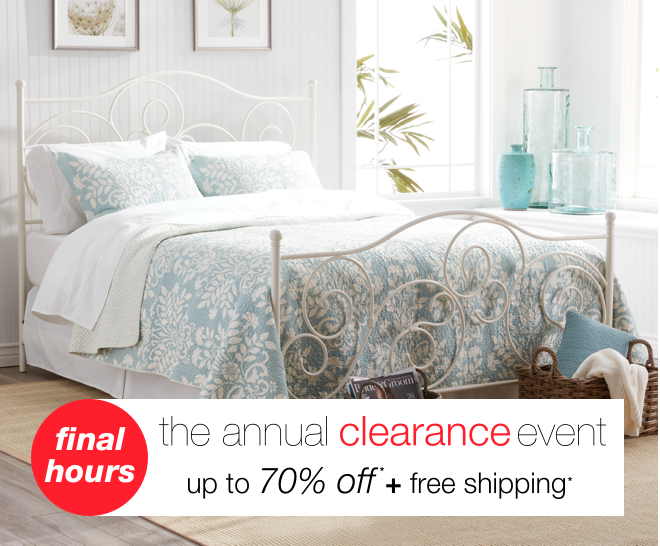 The Annual Clearance Event