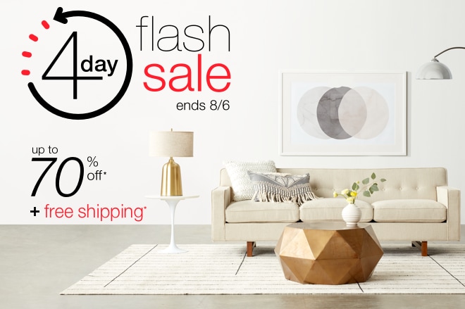 4 Day Flash Sale