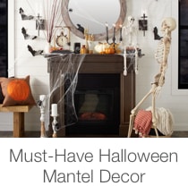 halloween mantel decoration