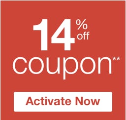 14% off coupon**