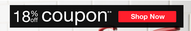 18% off Coupon**