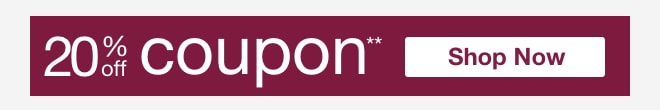 20% Off Coupon**