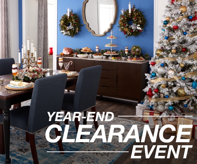 year end clearance event
