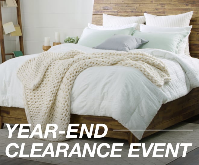 year-end clearance event