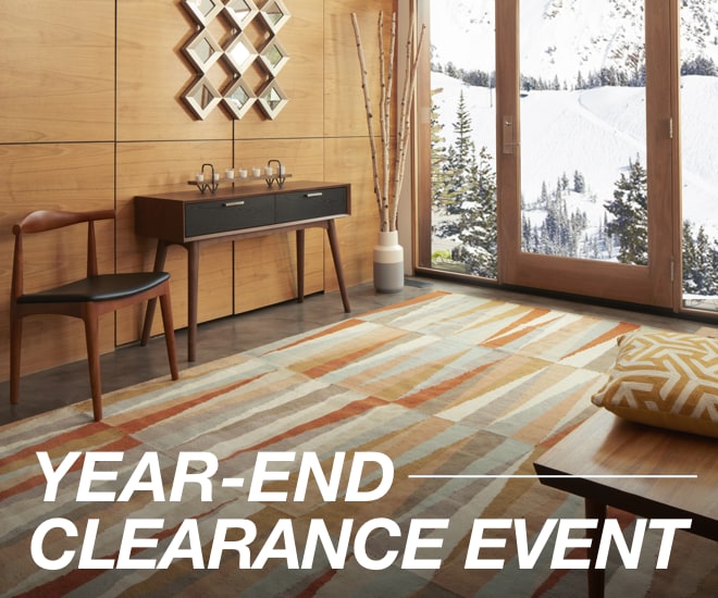 year-end clearance event