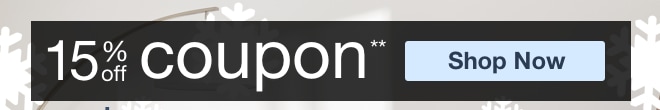 15% Off Coupon