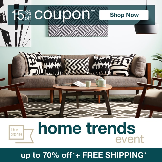 Home Trends Event - 15% off Coupon*