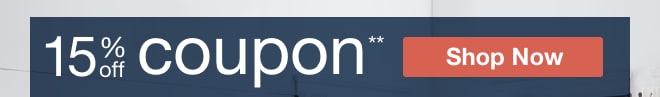 15% Off Coupon