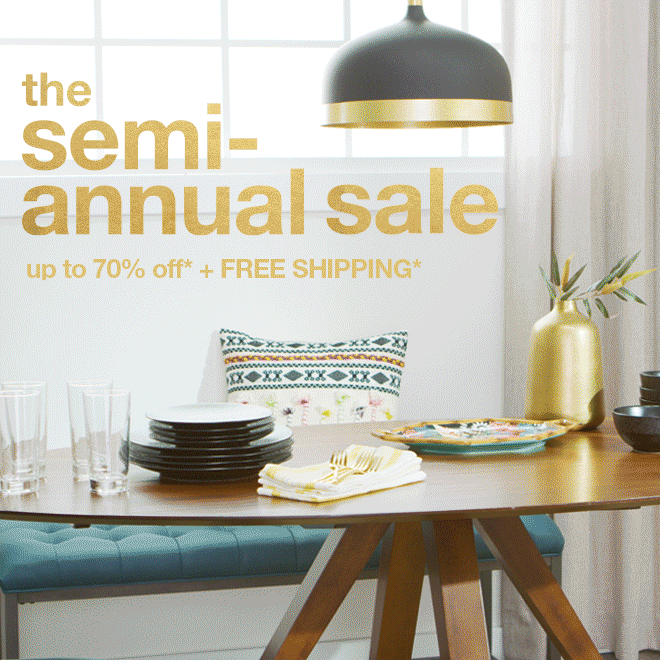The Semi-Annual Sale