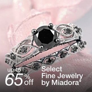 up to 65% off select fine jewelry by Miadora*