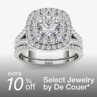 extra 10% off select Jewelry by De Couer*