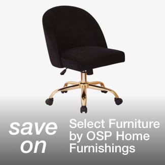 Save on select furniture by OSP Home Furnishings*