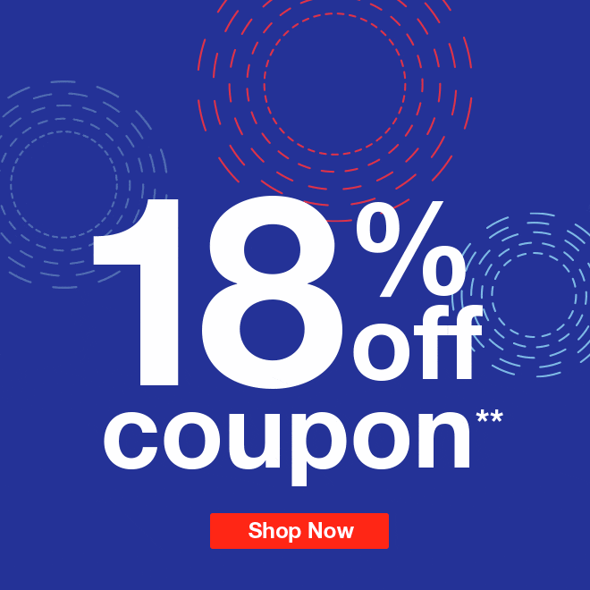 18% Coupon