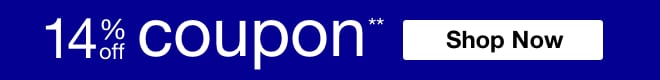 14% off Coupon**