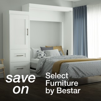 save on select furniture by Bestar