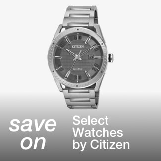save on select Watches by Citizen