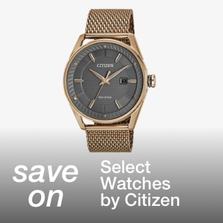 save on select Watches by Citizen