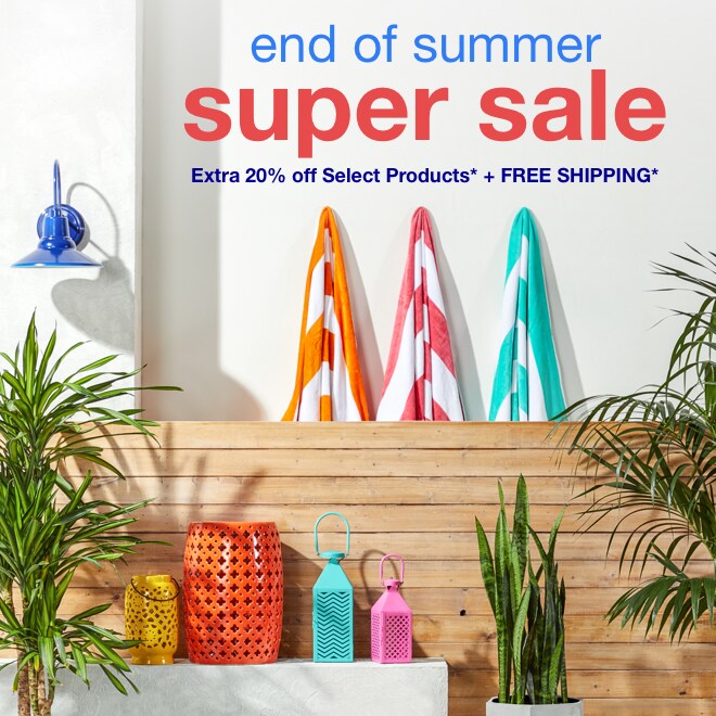 End of Summer Super Sale