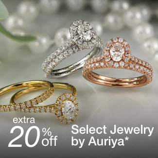 extra 20% off select Jewelry by Auriya*