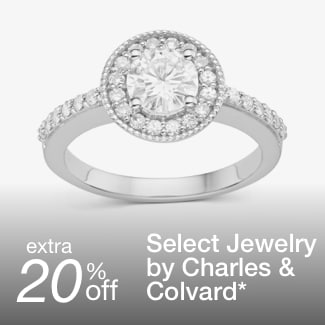 extra 20% off select Jewelry by Charles & Colvard*