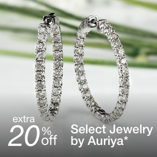 extra 20% off select Jewelry by Auriya*