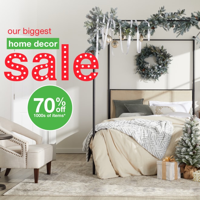 Our Biggest Home Decor Sale