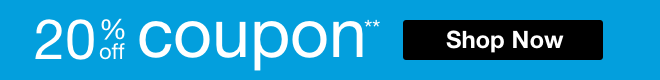 20% off coupon**