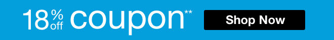 18% off Coupon**