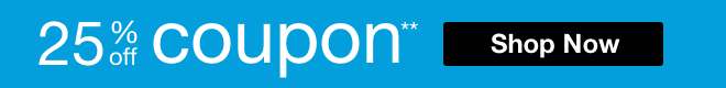 25% off Coupon**