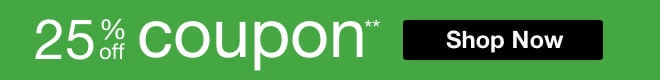 25% off coupon**