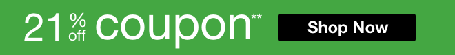 21% off Coupon**