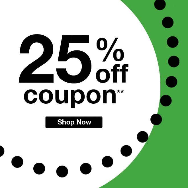 25% off Coupon**