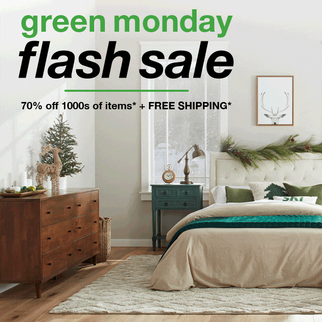 Green Monday Flash Sale