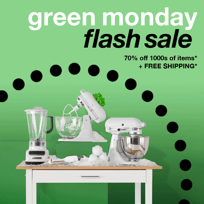 Green Monday Flash Sale