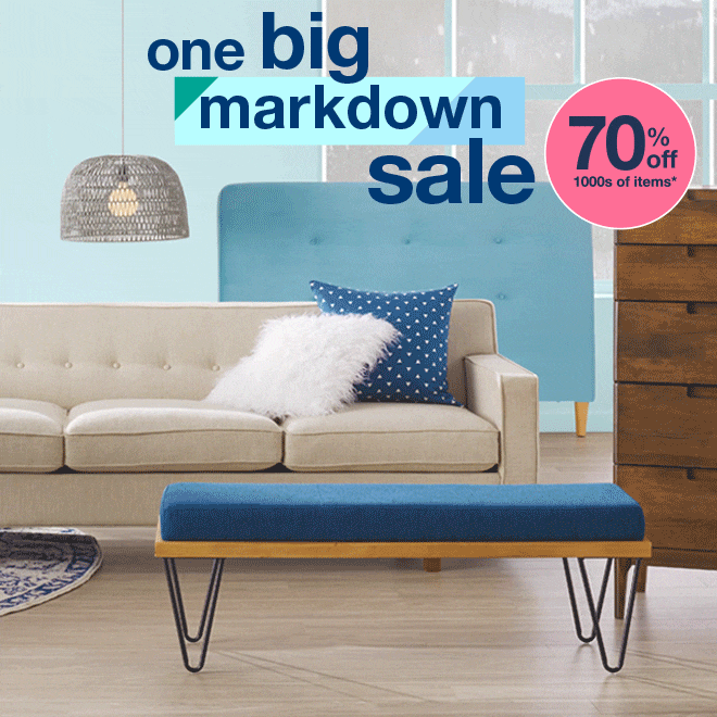 Shop our One Big Markdown Sale