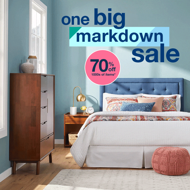 One Big Markdown Sale