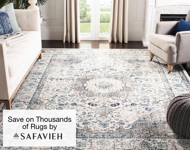 Save on Thousands of Rugs by Safavieh*
