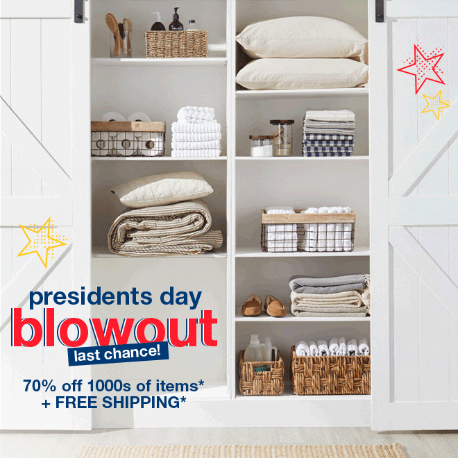 Shop our Presidents Day Sale