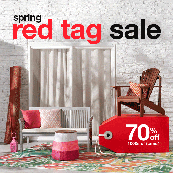 Shop the Spring Red Tag Sale