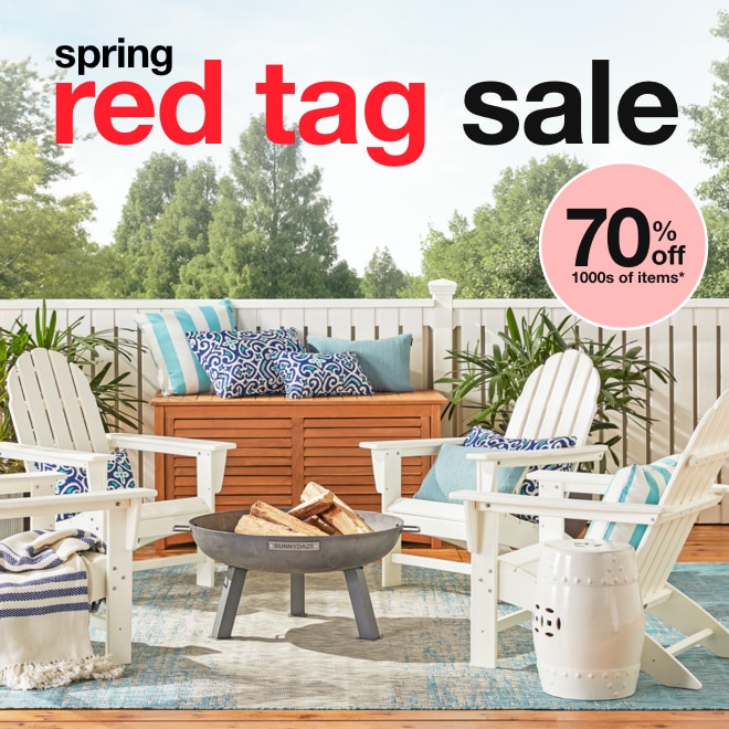 Spring Red Tag Sale - Save On Rugs & Outdoor Furniture